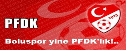 BOLUSPOR YNE PFDK'LIK