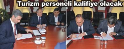 TURZM SEKTRNDEK HZMET KALTESNN ARTIRILMASINI HEDEFLYORUZ"