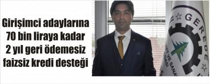 Gerede TSO giriimci aryor