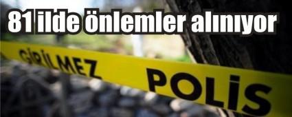 Tm illerde terr saldrs alarm