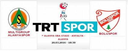 Alanya-Bolu TRT Spor'da!..