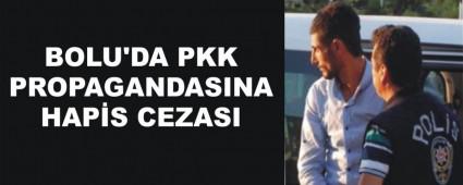 BOLU'DA PKK PROPAGANDASINA HAPS CEZASI