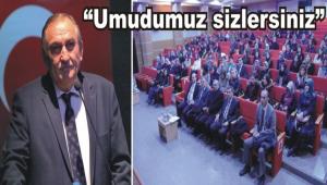 Aday retmenler ile bir araya geldi