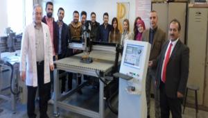  AB GEREDE MESLEK YKSEKOKULU CNC TEZGHI YAPTI