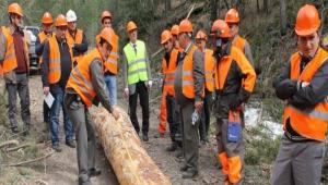 Ormanclar tatbikat yapt