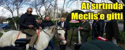 Meclis'in nne atla gitti