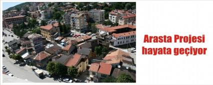 Arasta'da ihale heyecan