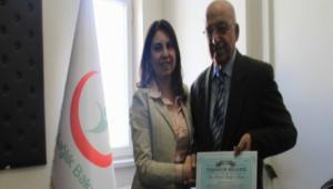 BAKANLIKTAN DOKTORLARLARIMIZA PLAKET