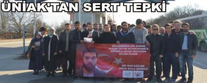 Hakszlklara ve yaplan yanllara kar sessiz kalmadk