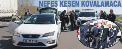 Ehliyetsiz src barikat kurularak yakaland