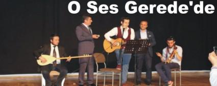 arklarn Gerede iin syleyecekler