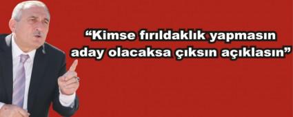 BOLU BELEDYE BAKANI YILMAZ'DAN SERT SZLER