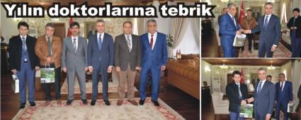 Yln doktorlarn makamnda kabul etti