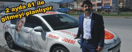 Erdoan'a destek turuna kan zavc Bolu'ya ulat