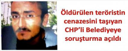 Terrist cenazesine soruturma