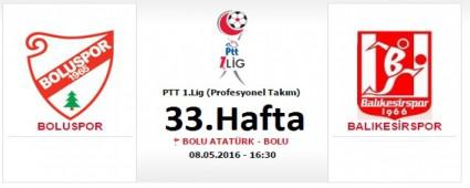 Bolu-Balkesir ma Pazar gn