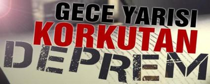 BOLU'DA KORKUTAN DEPREM