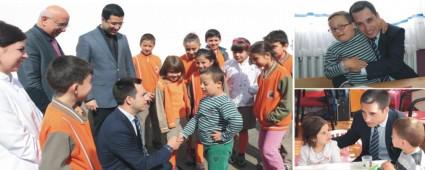 Kaymakam okulu ziyaret etti