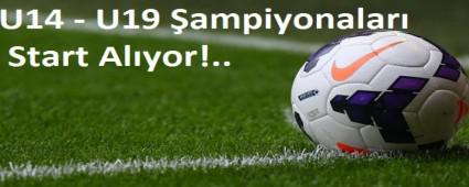 U-14 ve U19 Trkiye ampiyonas balyor
