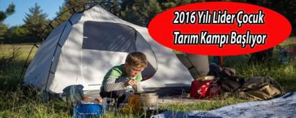 Lider ocuk Tarm Kamp balyor