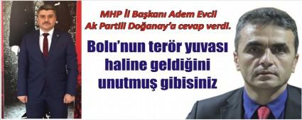 AK Partili Doanay MHP'yi kzdrd