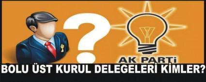 AK PART'NN ST KURUL DELEGELER KMLER?
