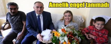 Engelleri aarak yln annesi seildi