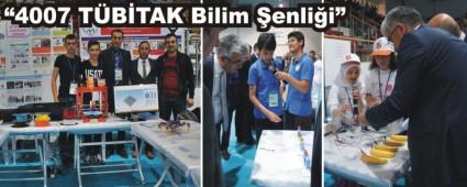 Bolu'da 4007 TBTAK Bilim enlii Devam Ediyor