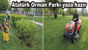 Atatrk Orman Park yaza hazr