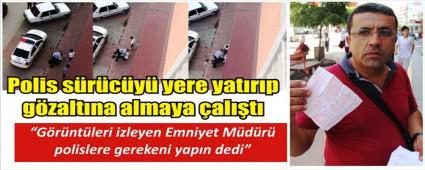 Polisten tepki eken mdahale