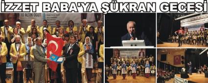 Ankara'dan zzet Baba'ya kran gecesi