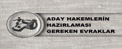 Aday hakemler dikkat!..