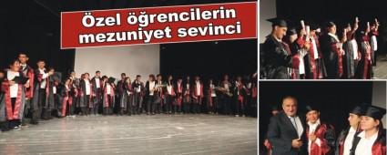 zel rencilerin mezuniyet sevinci