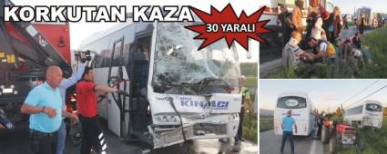 BOLU'DA K SERVS MDBS KAZA YAPTI