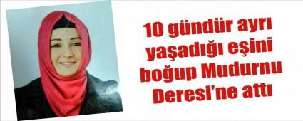 Mudurnu Deresi'nde cesedi aranyor