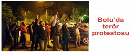 Bolu'da terr protestosu