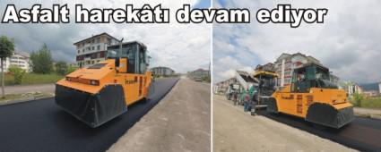 Asfalt harekt devam ediyor