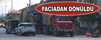 Doalgaz borusu patlad, mahallede panik yaand