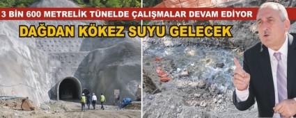 3 BN 600 METRELK TNEL YAPILIYOR