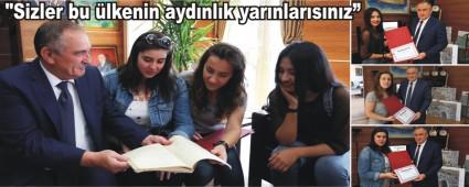 GSAT yelerine Teekkr Belgesi