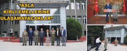 YILMAZ 2. KOMANDO TUGAYI'NI ZYARET ETT