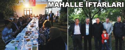 Mahalle iftarlar devam ediyor