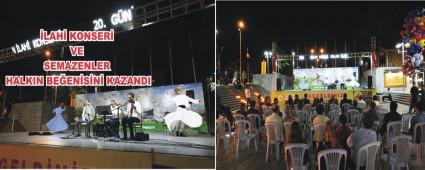 Semazenler eliinde ilahi konseri