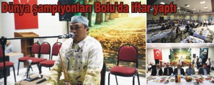 Din adamlar iftarda bir araya geldi