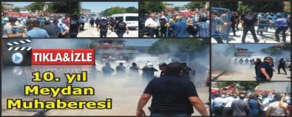 Barikatlar ykld, Polis gaz att