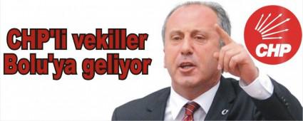 30 CHP milletvekili Bolu'ya geliyor
