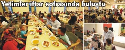 Bolu'daki yetimler iftar sofrasnda bulutu