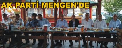 AK Parti Mengen tekilatndan iftar