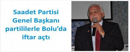 Kamalak iftarn Bolu'da at