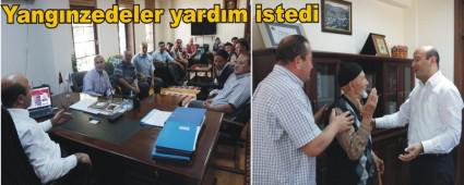 Yangnzedeler yardm istedi